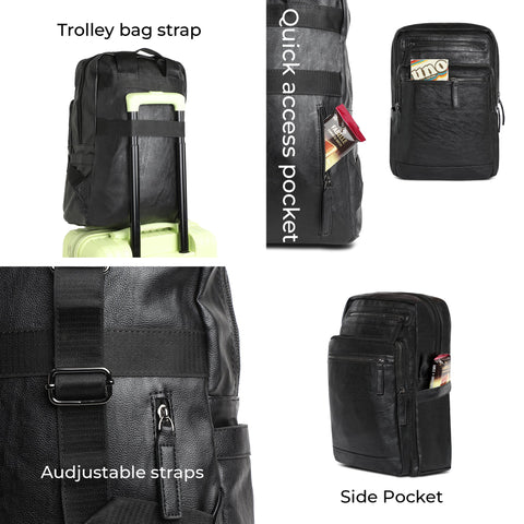 CAHOOT Men's The Nomad's Echo Backpack - Coal Black