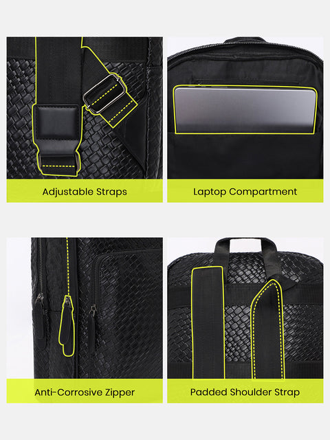 Chaos - The Urban Weave Backpack - Raven Black