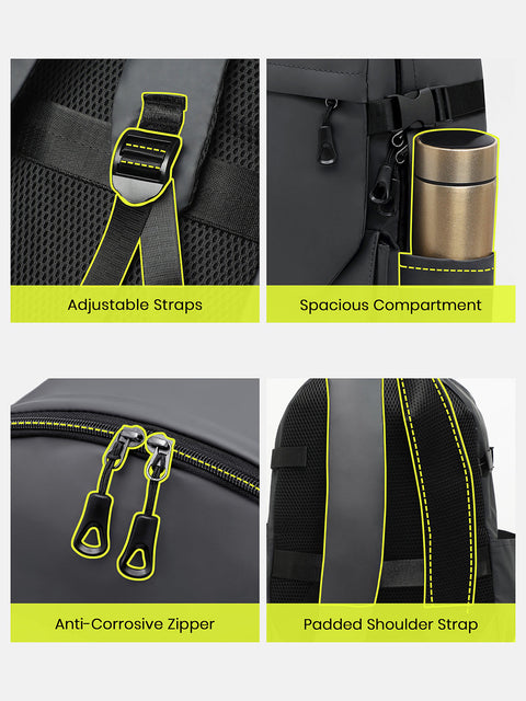 Chaos - The Urban Escape Backpack - Charcoal Black