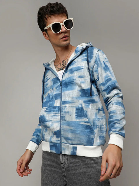 Just Be Abstract Strokes Hoodie