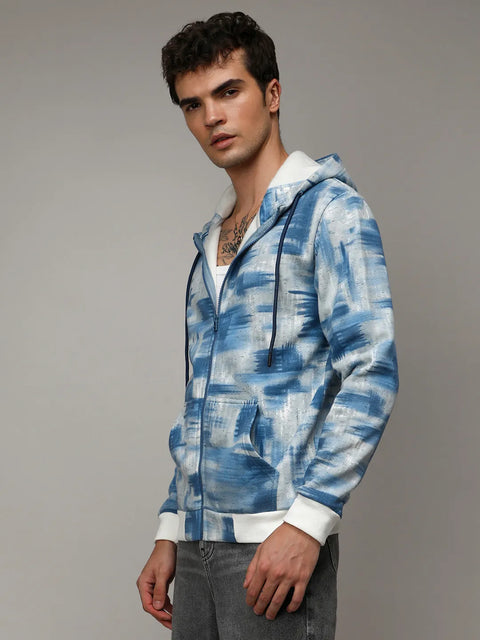 Just Be Abstract Strokes Hoodie