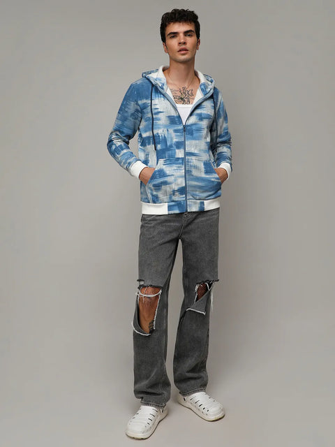 Just Be Abstract Strokes Hoodie