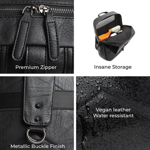 Chaos - The Enigma Backpack - Grease Black