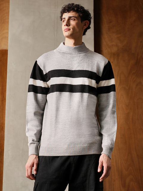 Just Be Full Sleeve Turtle Neck Sweater