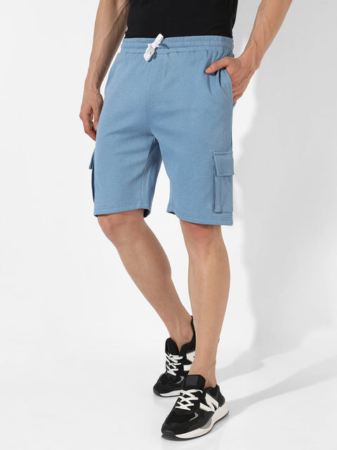 Hooked Solid Stylish Casual & Evening Shorts
