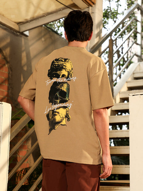 STARCAST Boxy Grecian-Modernism T-Shirt