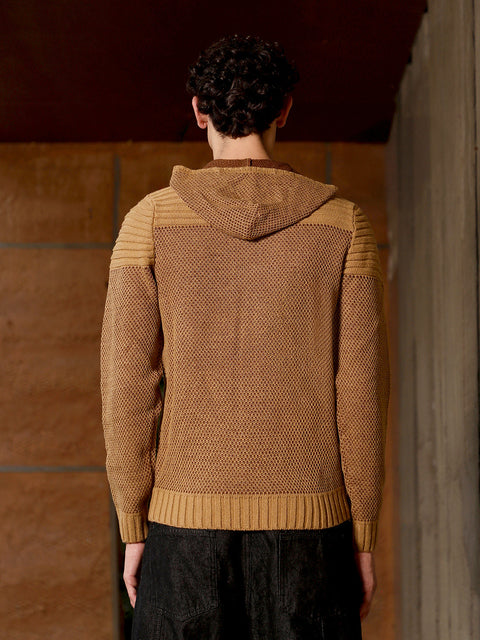 Behookd Textured Knit Pullover Sweater