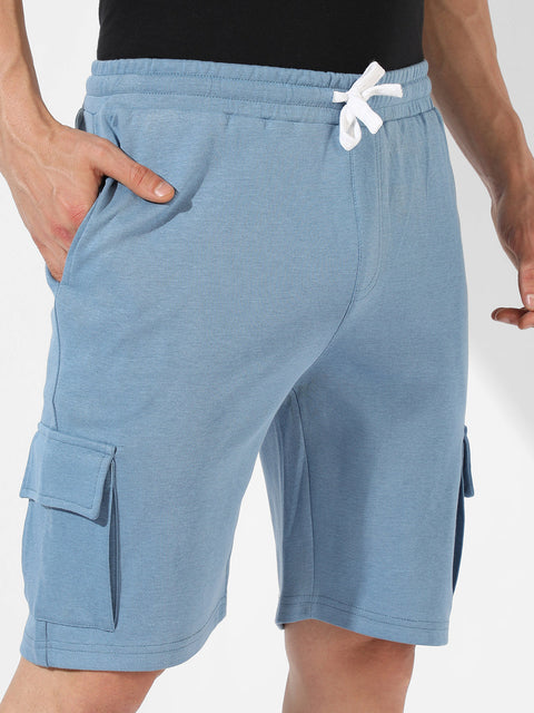 Hooked Solid Stylish Casual & Evening Shorts