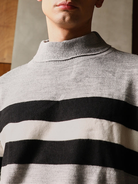 Just Be Full Sleeve Turtle Neck Sweater