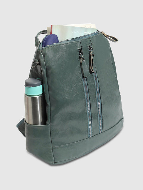 CAHOOT Men's The Zip-Front Broad Backpack - Sage Green