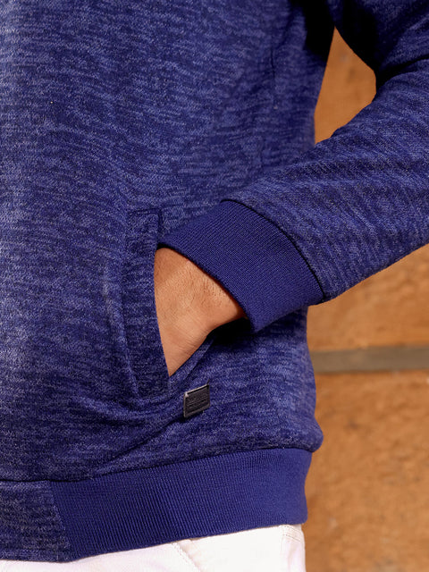 Chaos Heathered Jacket With Fleece Detail