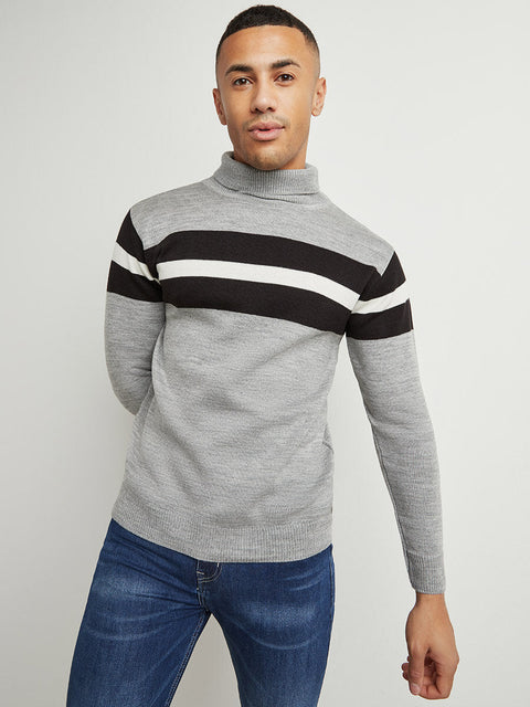 Just Be Full Sleeve Turtle Neck Sweater