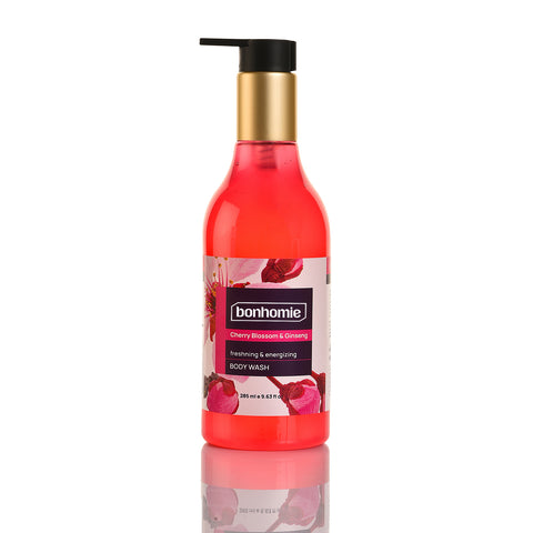 Bonhomie Cherry blossom and Ginseng body wash