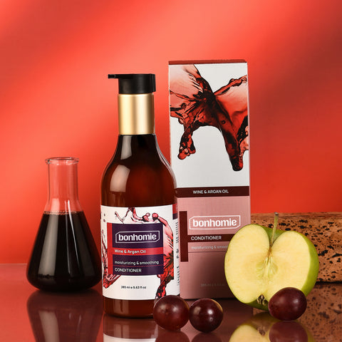 Bonhomie Wine and Argan oil conditioner