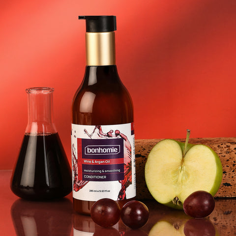 Bonhomie Wine and Argan oil conditioner
