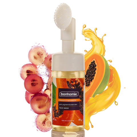Bonhomie Papaya and Grapeseed oil facewash