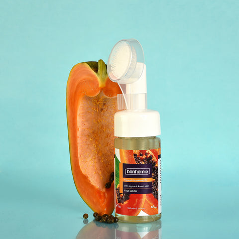 Bonhomie Papaya and Grapeseed oil facewash