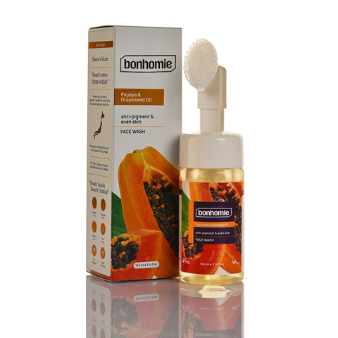 Bonhomie Papaya and Grapeseed oil facewash