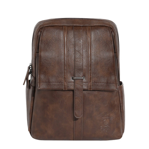 CAHOOT Men's The Enigma Backpack - Coffee Brown