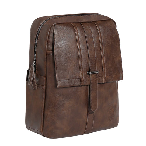 CAHOOT Men's The Enigma Backpack - Coffee Brown