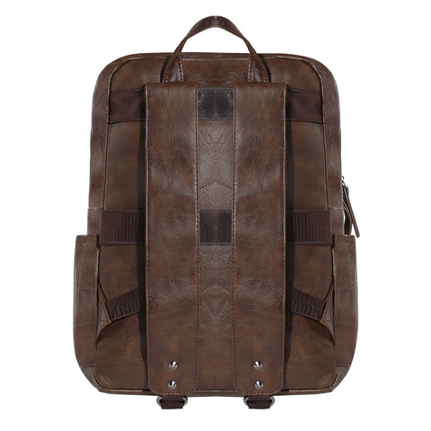 CAHOOT Men's The Enigma Backpack - Coffee Brown
