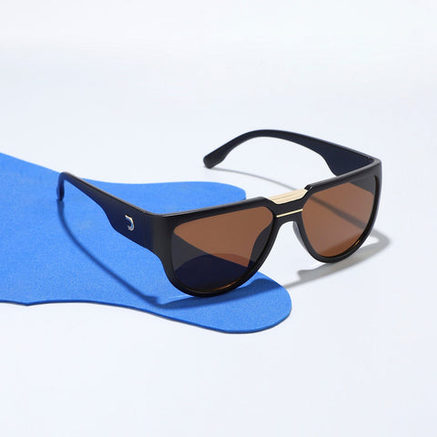 CAHOOT Solid Wayfarer Sunglasses - Black