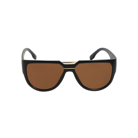 Chaos - Solid Wayfarer Sunglasses - Black