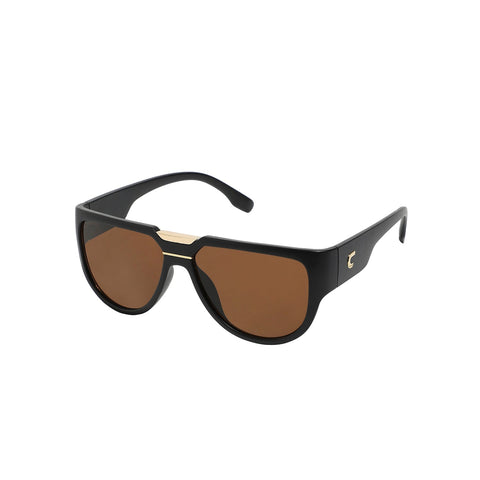 Chaos - Solid Wayfarer Sunglasses - Black