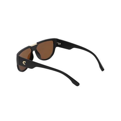 Chaos - Solid Wayfarer Sunglasses - Black