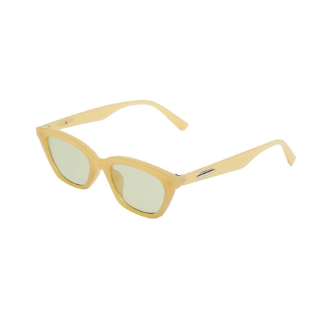 CAHOOT Solid Cateye Sunglasses - Yellow