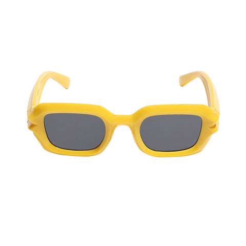 CAHOOT Solid Rectangular Sunglasses - Yellow