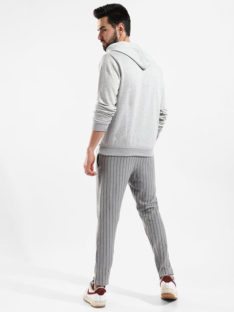 Sutra Cotton Solid Regular Fit Tracksuit For Casual Wear