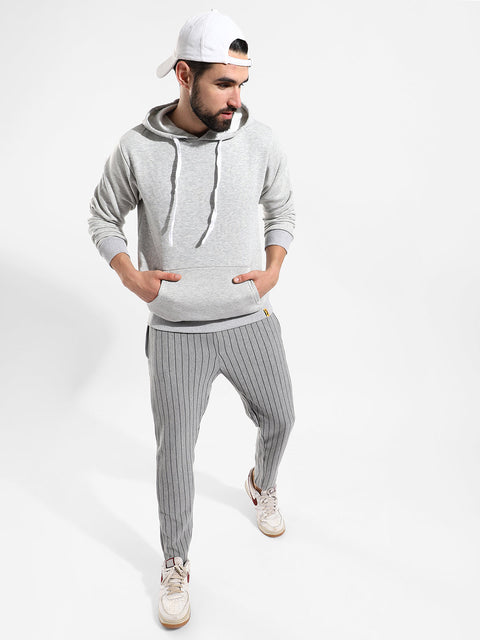 Sutra Cotton Solid Regular Fit Tracksuit For Casual Wear