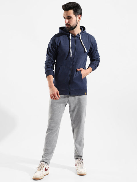 Sutra Cotton Solid Regular Fit Tracksuit For Casual Wear