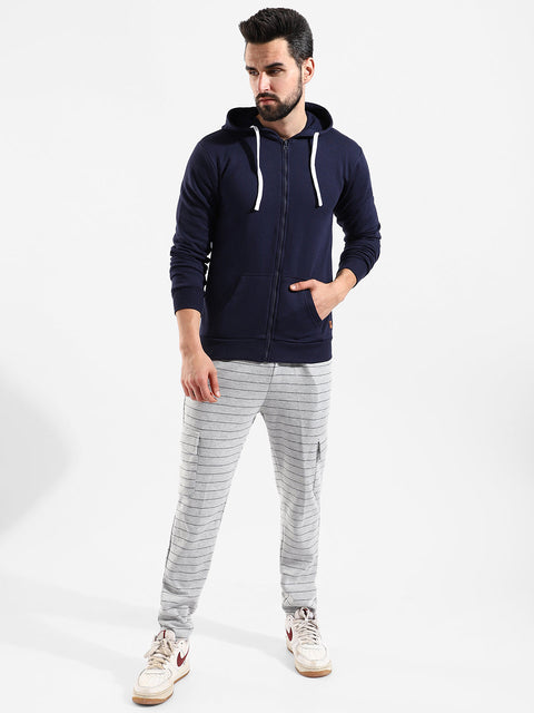 Sutra Cotton Solid Regular Fit Tracksuit For Casual Wear