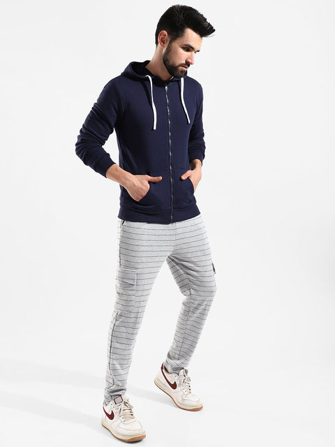 Sutra Cotton Solid Regular Fit Tracksuit For Casual Wear