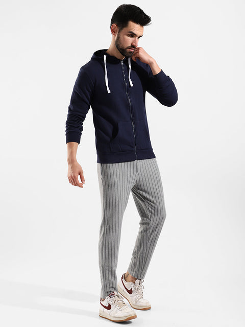 Sutra Cotton Solid Regular Fit Tracksuit For Casual Wear