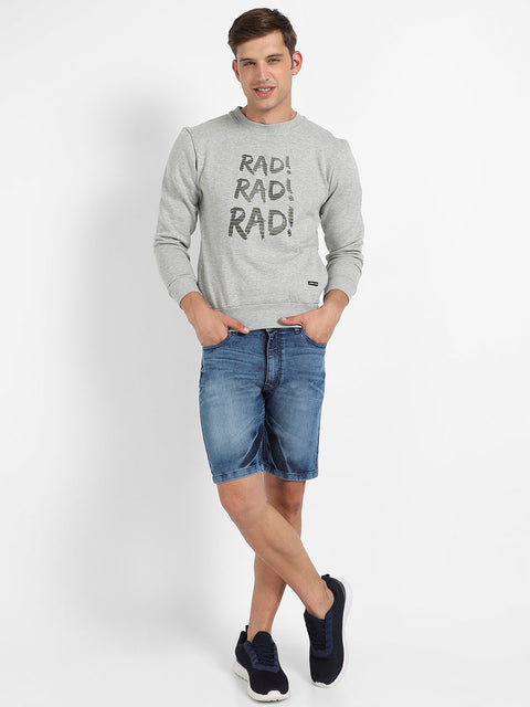 Face Card Rad Pullover Sweatshirt