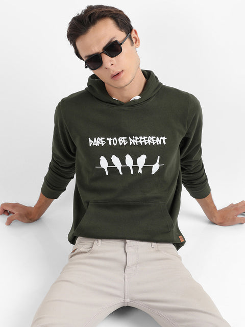 CAHOOT Dare To Be Different Hoodie With Kangaroo Pocket