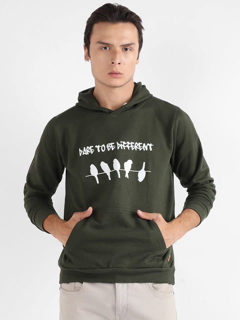 CAHOOT Dare To Be Different Hoodie With Kangaroo Pocket