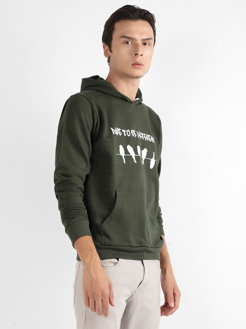 CAHOOT Dare To Be Different Hoodie With Kangaroo Pocket