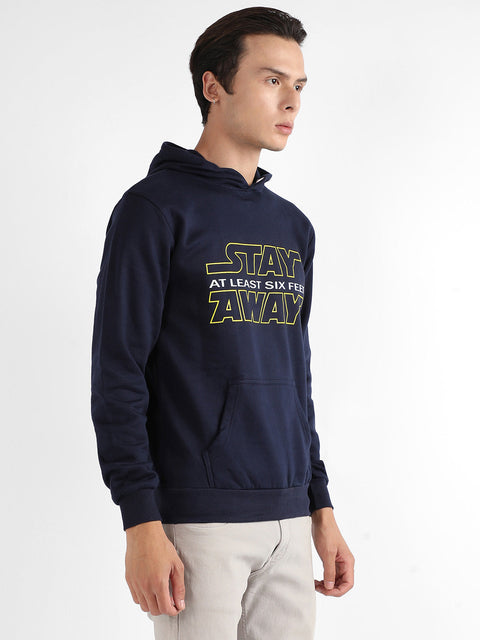 STARCAST Stay Away Hoodie With Kangaroo Pocket