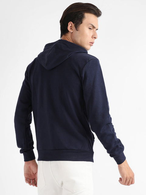 STARCAST Zip-Front Hoodie With Contrast Drawstring