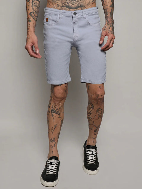 Behookd Chino Denim Shorts