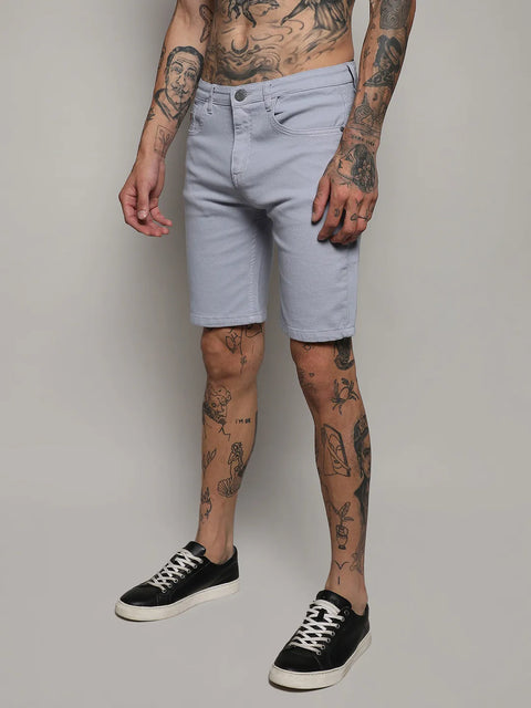 Behookd Chino Denim Shorts