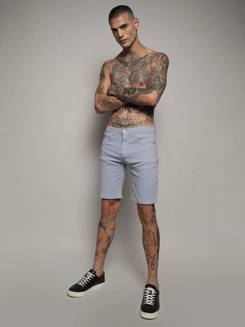 Behookd Chino Denim Shorts