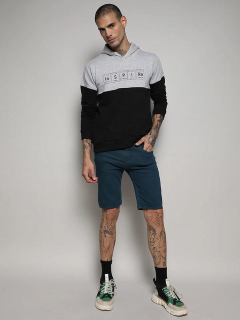 Just Be Inspire Hoodie With Kangaroo Pocket