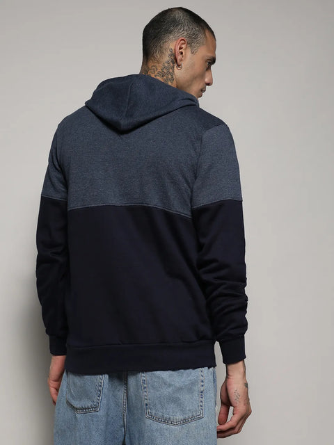 CTRL CLUB Pullover Hoodie With Contrast Detail