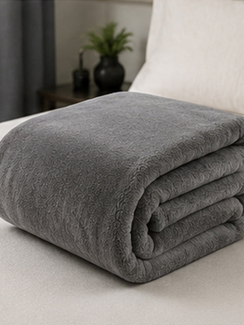 CAHOOT Polar Fleece Blanket Navy
