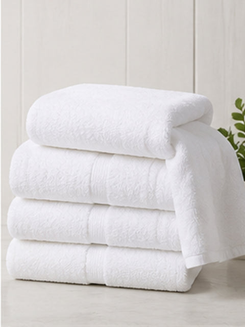 CAHOOT Cotton Bath Towel White